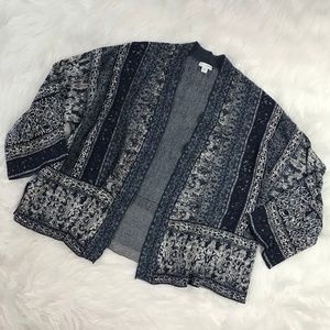 Pure Jill wrap jacket womens size large